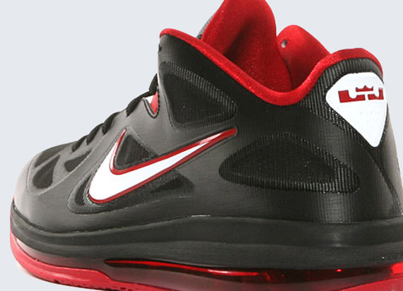 Nike LeBron 9 Low – Black – White – Sport Red