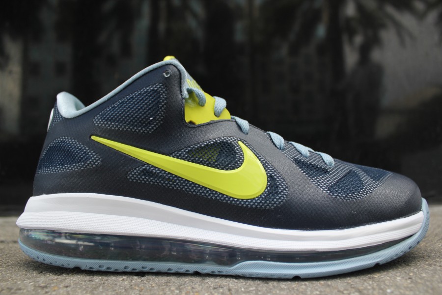 nike-lebron-9-low-obsidian-cyber-blue-grey-2 Nike Lebron 9 Low Obsidian Cyber Blue Grey 2