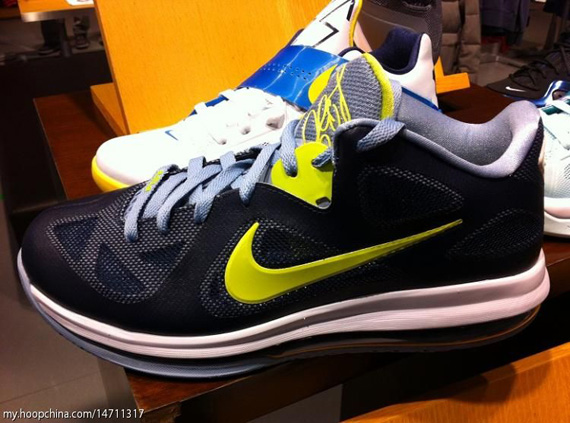Nike Lebron 9 Low Obsidian Cyber New Images 2