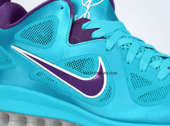 Nike LeBron 9 Low – Turquoise Blue – Court Purple