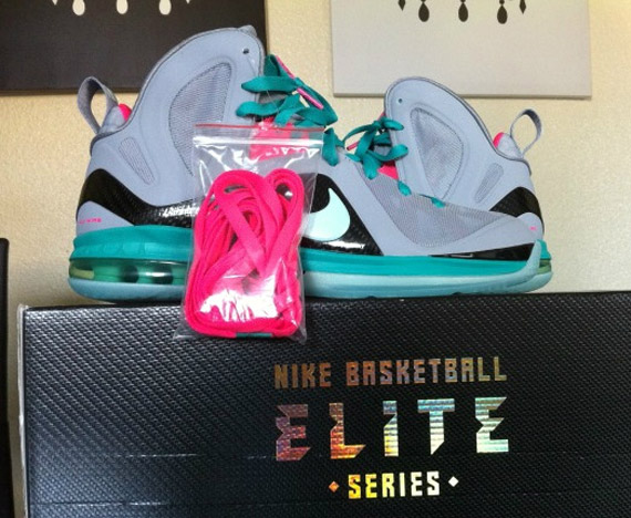 Nike Lebron 9 Ps Elite Mint Candy Pink Flash 3