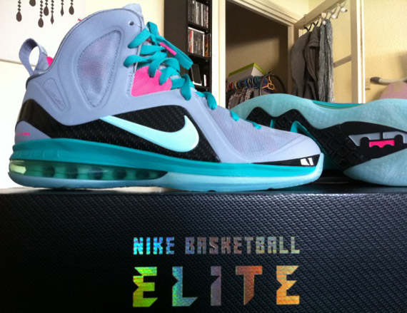 Nike Lebron 9 Ps Elite Mint Candy Pink Flash 4