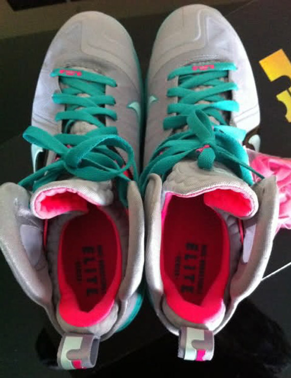 Nike Lebron 9 Ps Elite Mint Candy Pink Flash 7