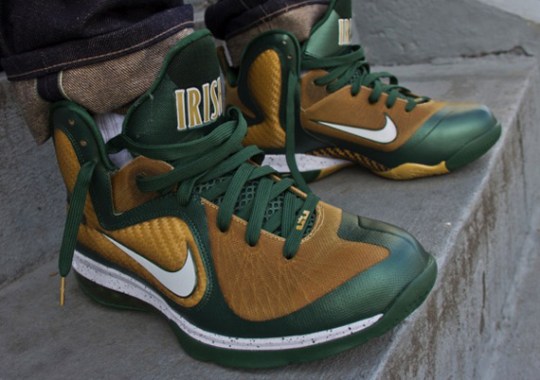 Nike LeBron 9 ‘SVSM’ Away – On-Feet Images