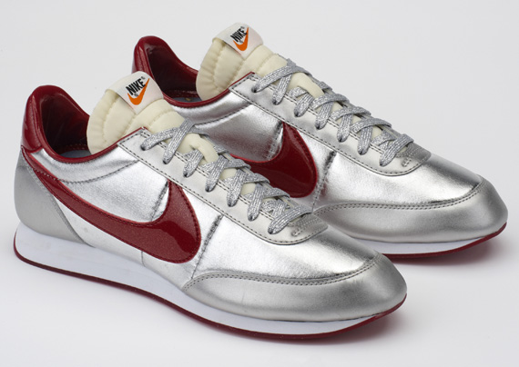 Nike Night Track Tz Silver Red 3