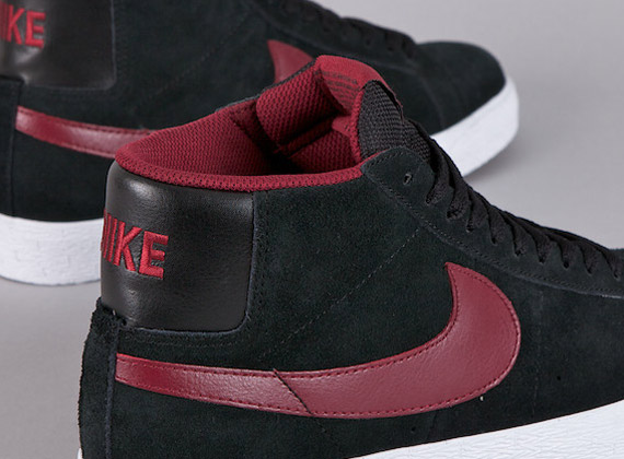 Nike SB Blazer – Black – Team Red – White