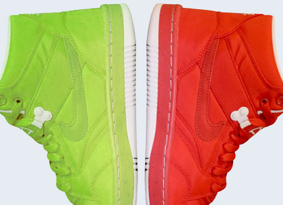 Nike Sky Force '88 Mid TXT - Action Red + Electric Green