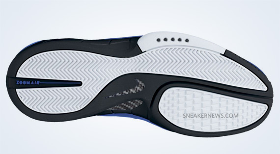 Nike Zoom Huarache 2k4 Bright Blue Black White 1