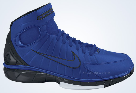 Nike Zoom Huarache 2k4 Bright Blue Black White 2