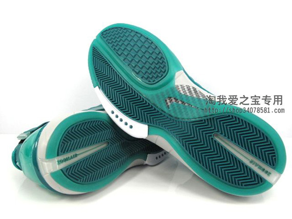 Nike Zoom Huarache 2k4 Emerald White 10
