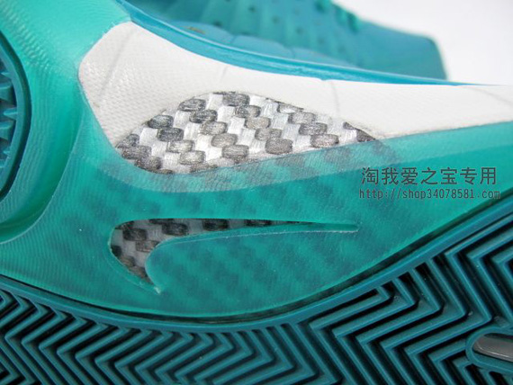 Nike Zoom Huarache 2k4 Emerald White 2