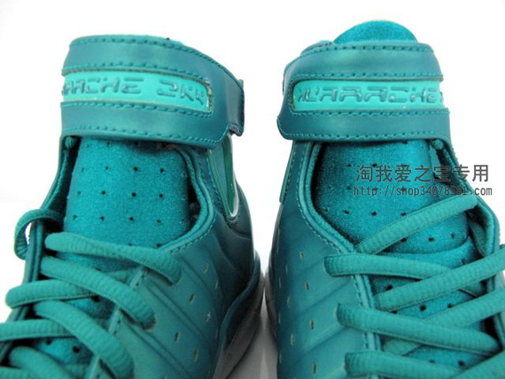Nike Zoom Huarache 2k4 Emerald White 4