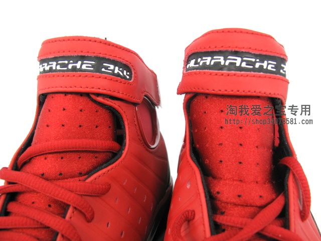 Nike Zoom Huarache 2k4 Red Black White 10