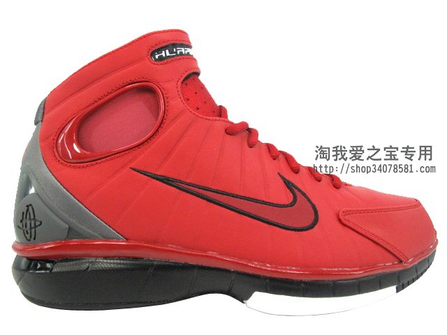 Nike Zoom Huarache 2k4 Red Black White 2