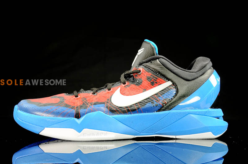 nike-zoom-kobe-7-poison-dart-frog-red-blue-new-images-2 Nike Zoom Kobe 7 Poison Dart Frog Red Blue New Images 2