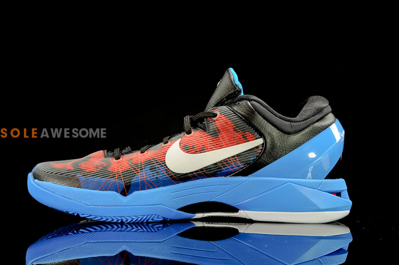 nike-zoom-kobe-7-poison-dart-frog-red-blue-new-images-3 Nike Zoom Kobe 7 Poison Dart Frog Red Blue New Images 3