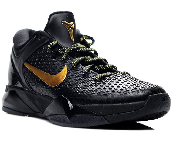 Nike Zoom Kobe Vii 7 Elite Black Gold 1