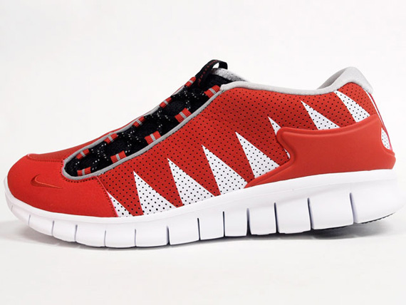 Nke Footscape Free Sawtooth Red 2
