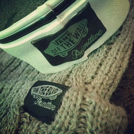 Primitive x Vans Half Cab 'Cable Knit' 