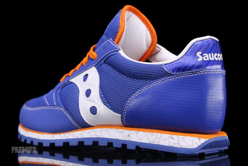 Saucony Jazz Low Pro Blue Orange 5