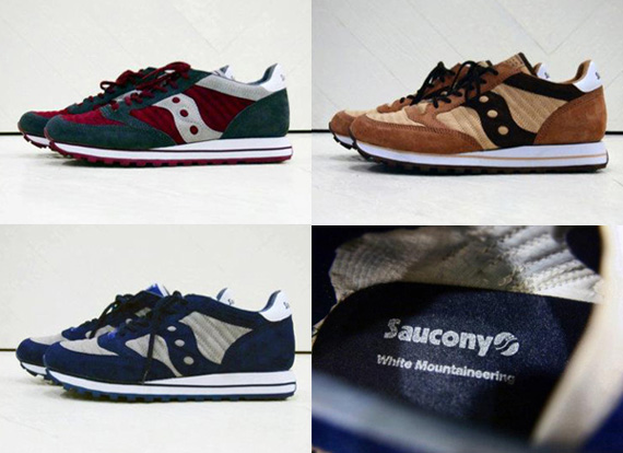 Saucony x white 2025 mountaineering jazz original