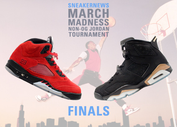 Sneaker News March Madness Non-OG Air Jordan Tournament – Finals Voting Ends Tonight