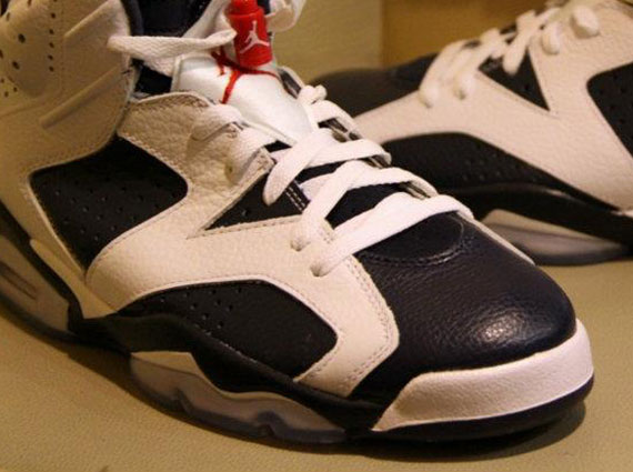 Air Jordan VI Retro 'Olympic' - Detailed Images