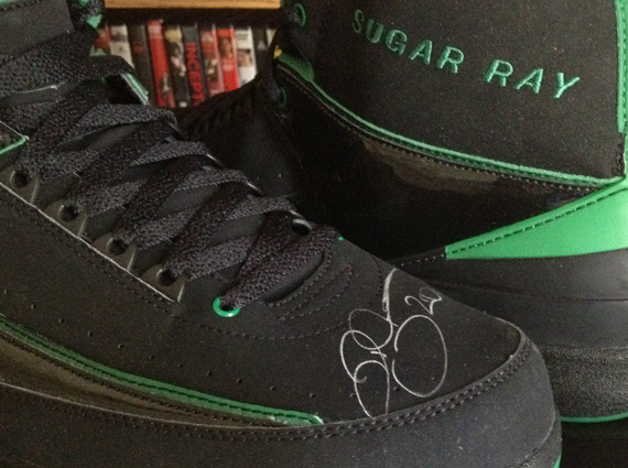 Air Jordan II - Ray Allen Autographed Celtics PE