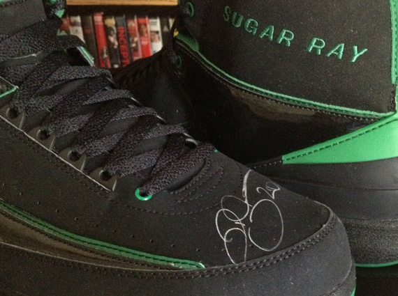 Air Jordan II – Ray Allen Autographed Celtics PE
