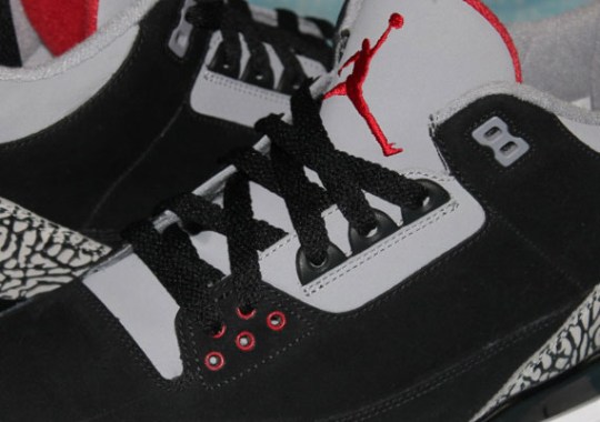 Air Jordan III – Black/Cement Nubuck Sample | Available on eBay