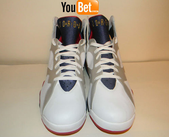 Air Jordan VII 'Olympic' - Michael Finley PE - SneakerNews.com