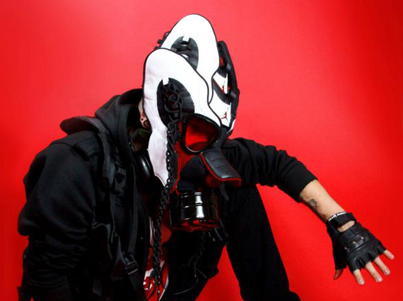 Air Jordan X 'Chicago' Gas Mask By Freehand Profit