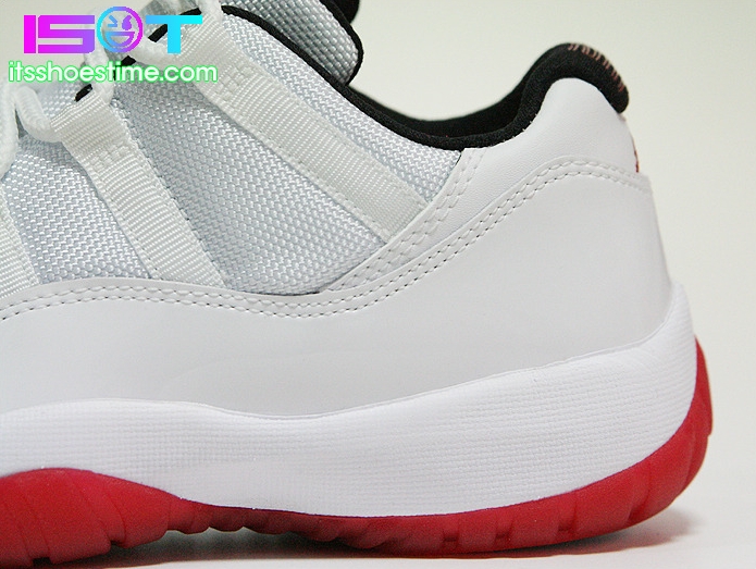 air-jordan-xi-low-white-varsity-red-detailed-images-10 Air Jordan Xi Low White Varsity Red Detailed Images 10