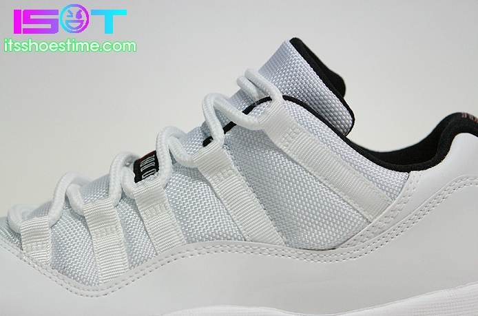air-jordan-xi-low-white-varsity-red-detailed-images-11 Air Jordan Xi Low White Varsity Red Detailed Images 11