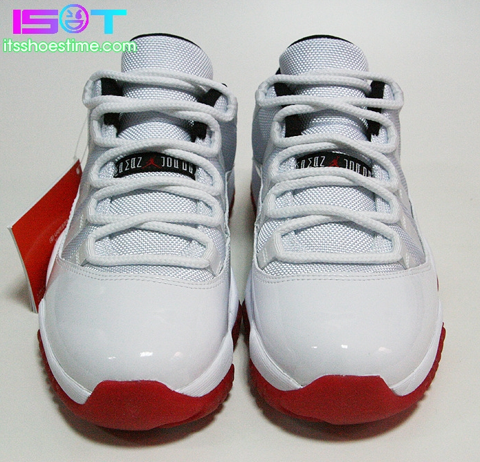 air-jordan-xi-low-white-varsity-red-detailed-images-16 Air Jordan Xi Low White Varsity Red Detailed Images 16