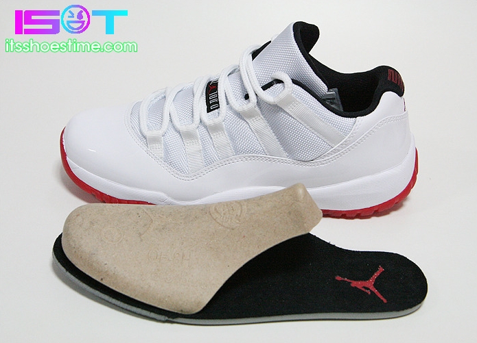 air-jordan-xi-low-white-varsity-red-detailed-images-18 Air Jordan Xi Low White Varsity Red Detailed Images 18