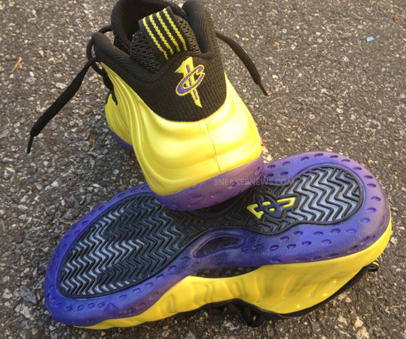 Nike Air Foamposite One 'Lakers' Customs By Jason Negron - SneakerNews.com