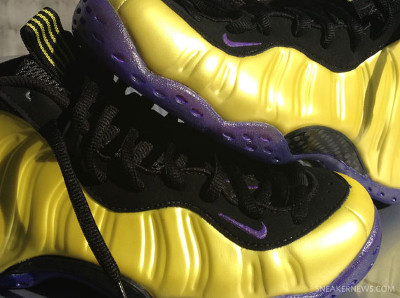 Foamposite Lakers Sole Swap 6