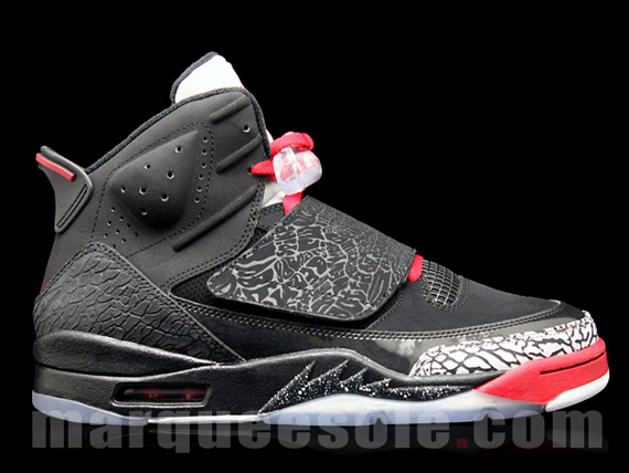 Jordan Son Of Mars Black Varsity Red SneakerNews