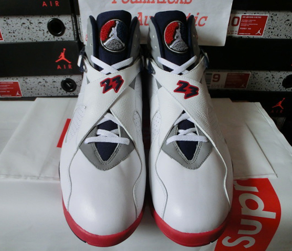 Air Jordan VIII - Joe Johnson Atlanta Hawks Home PE - SneakerNews.com