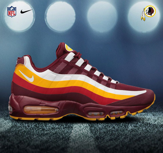 Nfl X Nike Air Max 95 No Sew Nfc East