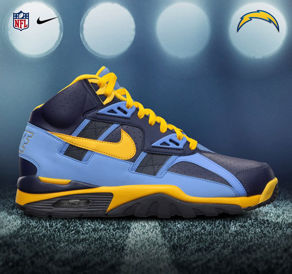 chargers nike shoes