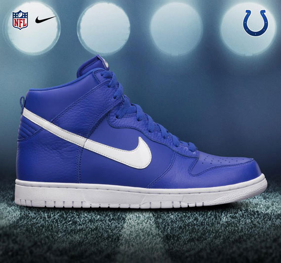 Nfl X nike zoom blur id shoe store number Colts