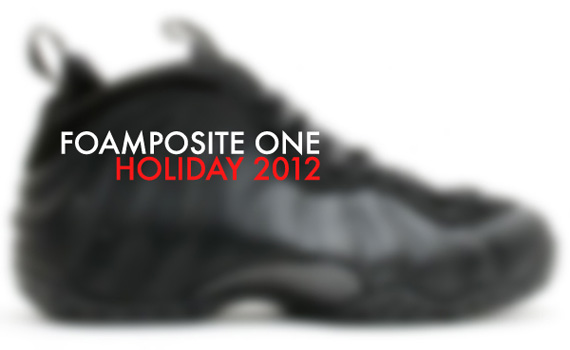 Nike Air Foamposite One Black Medium Grey Holiday 2012