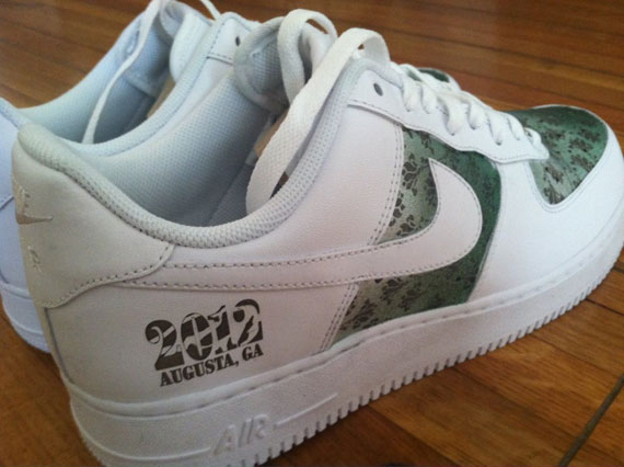 Nike Air Force 1 Tiger Woods Augusta Masters 2012 Pe 3