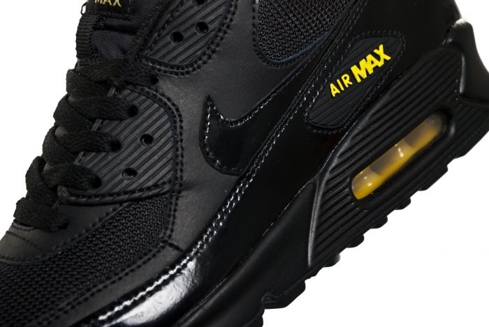 nike-air-max-90-black-golden-sash-02 Nike Air Max 90 Black Golden Sash 02