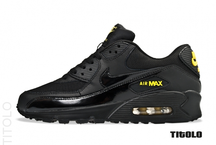 nike-air-max-90-black-golden-sash-04 Nike Air Max 90 Black Golden Sash 04