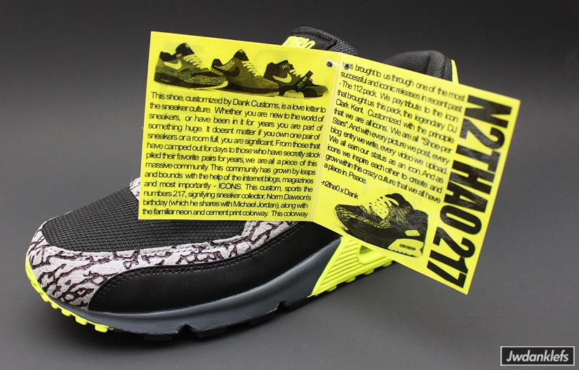 Nike Air Max 90 '112' by Dank Customs - SneakerNews.com