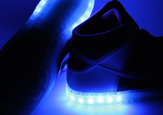 Nike Dunk High Hyperfuse iD Light-Up Customs By Evolved Footwear