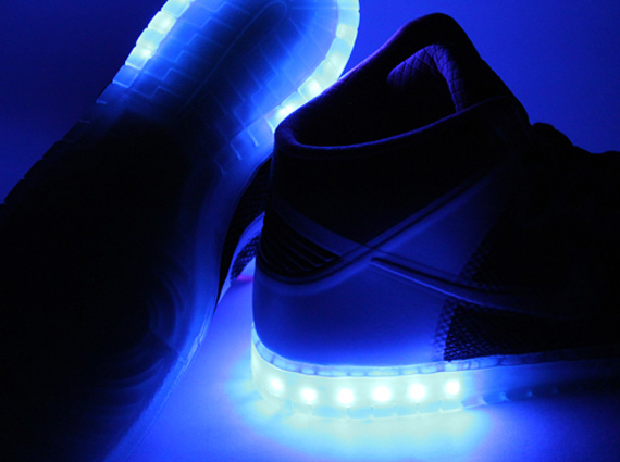 Nike Dunk High Hyperfuse iD Light-Up Customs By Evolved Footwear